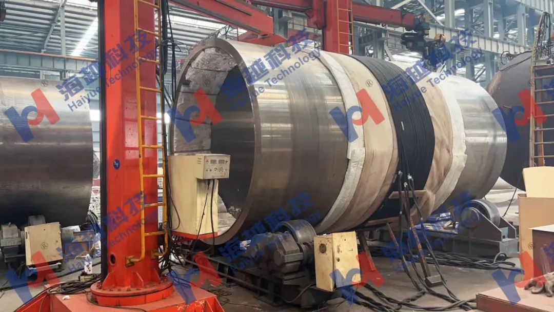 直徑2700mm，壁厚110mm，熱處理溫度690±14℃